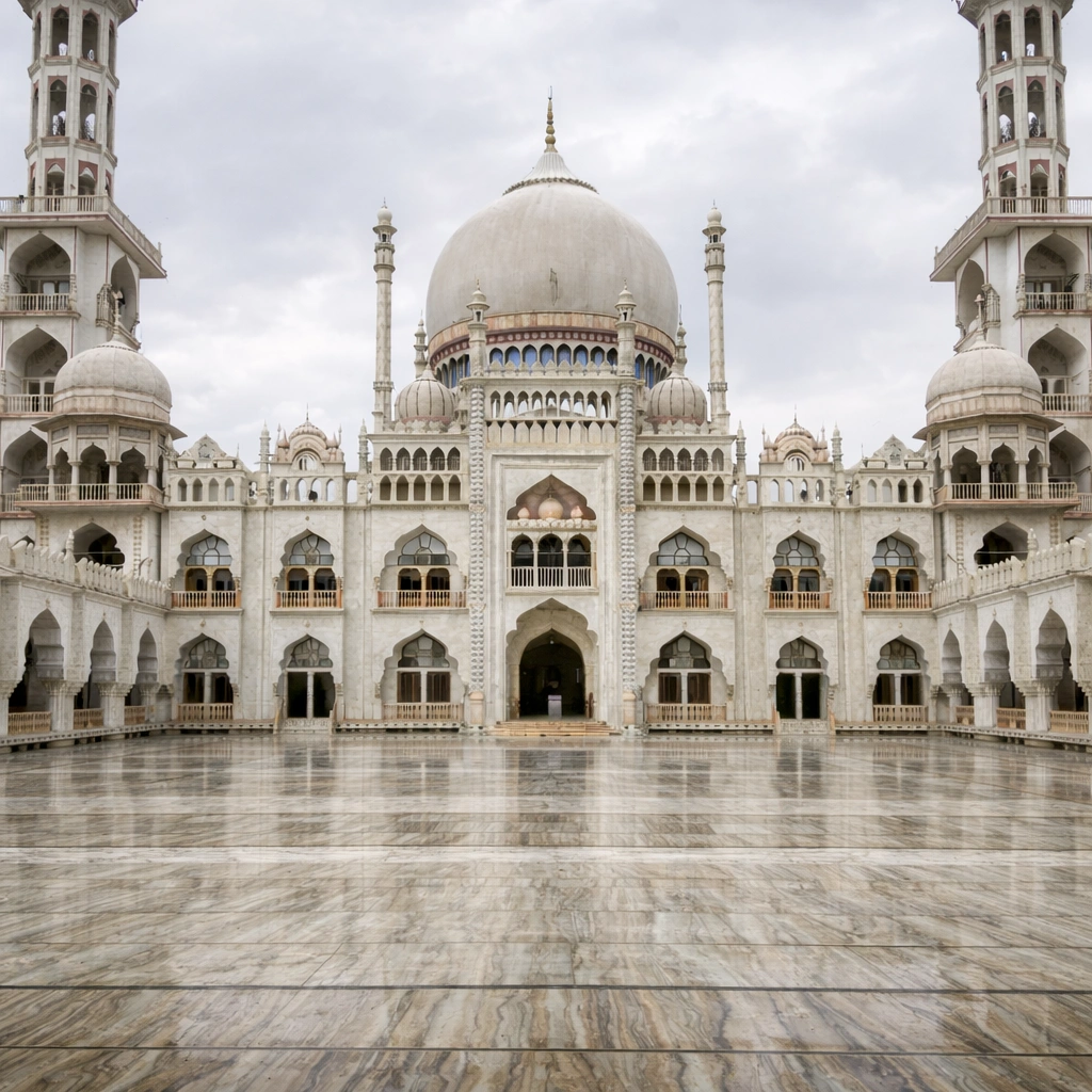 Darul Uloom Deoband building and courtyard